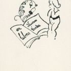 Ex-libris (bookplate) - Évike Kucses