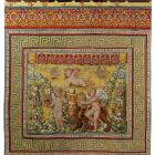 Tapestry - so called Medici tapestry - Playing putti III (putti with lion)