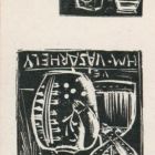 Ex-libris (bookplate) - Cseszkó HM Vásárhely