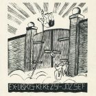 Ex-libris (bookplate) - József Kerezsi