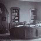 Interior photograph - interior design by Ede Toroczkai Wigand of the mayor's study of the town hall, Marosvásárhely