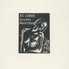 Ex-libris (bookplate) - Gianni Mantero