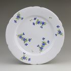 Plate - decorated with cornflowers