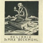 Ex-libris (bookplate) - dr. Max Bockmühl