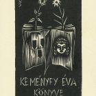 Ex-libris (bookplate) - Book of Éva Keményfy