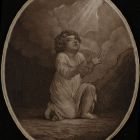 Devotional image - praying child