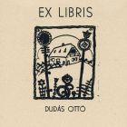 Ex-libris (bookplate) - Ottó Dudás