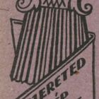 Bookmark - Advertisement of Kner printing house