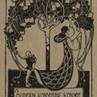 Ex-libris (bookplate) - The book of the “Modern Library”