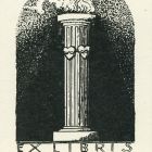 Ex-libris (bookplate) - Károly Román (ipse)