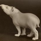 Photograph - Tapir, porcelain figurine by Peter Dahl-Jensen