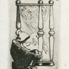 Ex-libris (bookplate) - Totentanzsammlung Emil Netter