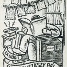 Ex-libris (bookplate) - Pál Bereghszászy