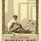 Ex-libris (bookplate) - Jenő Radvány