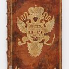 Book with imperial Habsburg coat of arms - [ Bouchot, Lépold: ] ABC royal, ou l'art d'apprendre a lire. Paris, 1759