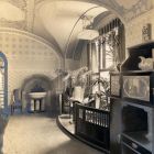 Interior photograph - dining room in the Babocsay Villa designed by Aladár Árkay, Andrássy street