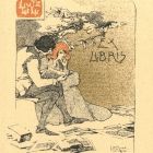 Ex-libris (bookplate) - Lutz W. W.