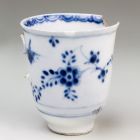 Chocolate cup - With chinoiserie decoration