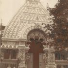 Exhibition photograph - Pavilion of French Indochina - Replica of the Co Loa Palace in Hanoi, Paris Universal Expositin 1900