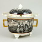 Tureen with lid