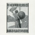 Ex-libris (bookplate) - Dr. I( stván) Ferenczi