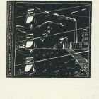 Ex-libris (bookplate) - Ferenc Mezey