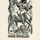 Ex-libris (bookplate) - ph. Mr. Hans Winkler