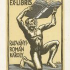 Ex-libris (bookplate) - Károly Radványi Román