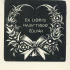 Ex-libris (bookplate) - Tibor Zoltán Nagy