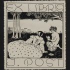 Ex-libris (bookplate) - J. Post