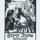 Ex-libris (bookplate) - Book of Imre Biró
