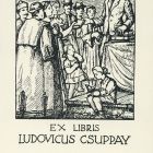 Ex-libris (bookplate) - Ludovicus Csuppay