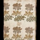 Silk fabric fragment