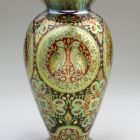 Vase - Decorated with birds and the patterning of Byzantine silk