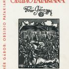 Könyvcímlap - Gábor Fehér: Obsidio Patakiana (Exodus Publisher)