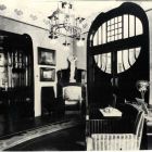 Interior photograph - parlour in Béla Bedő's house (Honvéd str. 3.)designed by Emil Vidor