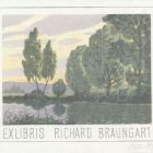 Ex-libris (bookplate) - Richard Braungart