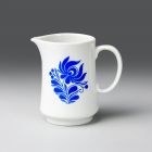 Cream jug (part of a set) - Part of the Krisztina-202 tableware set with blue Hungarian style pattern