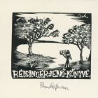 Ex-libris (bookplate) - Book of Jenő Reisinger