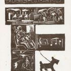 Ex-libris (bookplate) - Árpád Fáy