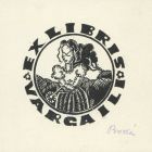 Ex-libris (bookplate) - Ili Varga