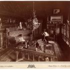 Interior photograph - drawing room in the Emmer Palace, Buda  (Bem embankment 8.)