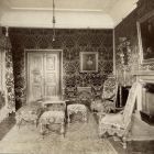 Interior photograph - bedroom in the Pálffy Palace of Királyfa