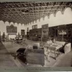 Interior photograph - so called dispensorium room in the Pálffy Castle of Bojnice