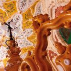 Architectural photograph - detail of the open entrance hall with baluster, Museum of Applied Arts