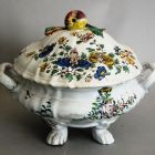 Tureen with lid - With Indianische Blumen or Fleurs des Indes pattern