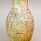 Vase - Decorated with fish, bird and floral motifs