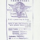 Ex-libris (bookplate) - GB (Bernát Gáspár)