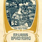 Ex-libris (bookplate) - Louis Ring