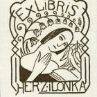 Ex-libris (bookplate) - Ilonka Herz